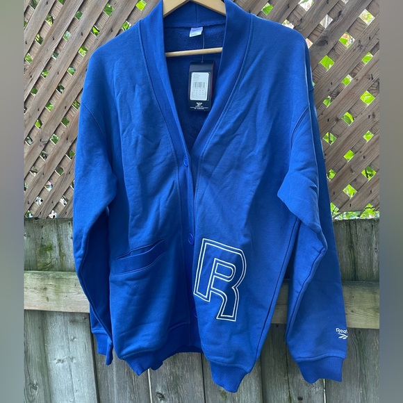Reebok “Team Coverup” Cardigan - Picture 2 of 5